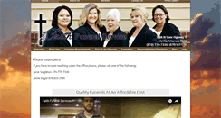 Desktop Screenshot of faithfuneralservice.net